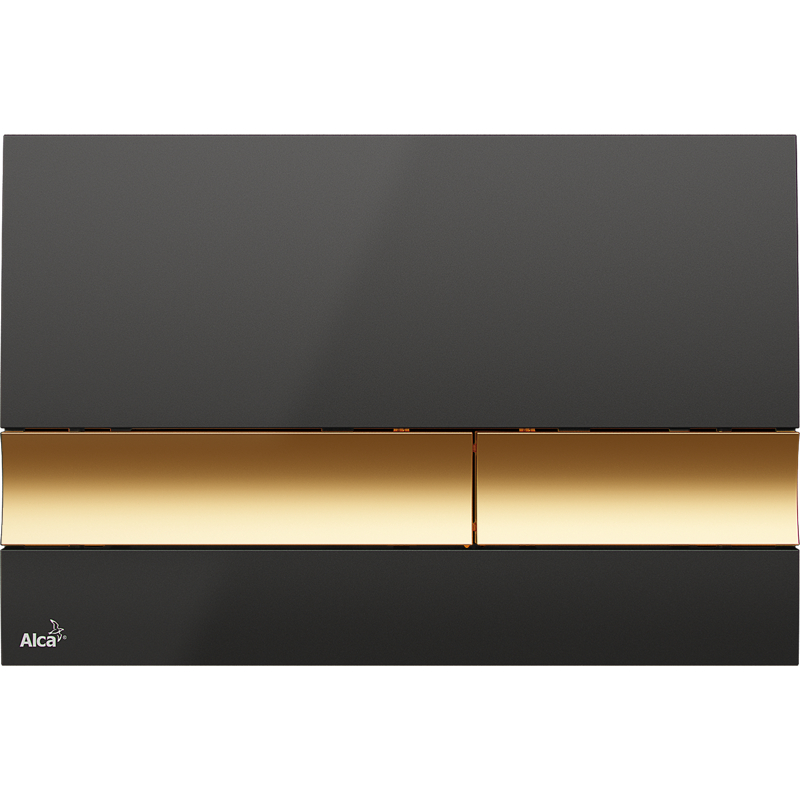 Tlačítko ovládací Alca M1728-5 černá/zlatá ALCADRAIN