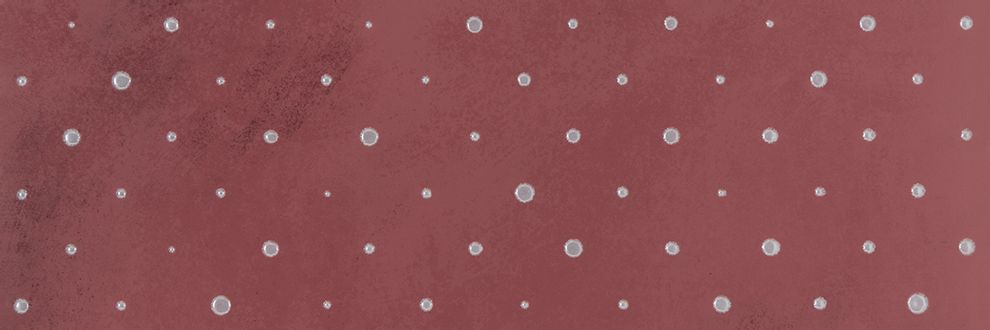 Dekor Rako Blend 20×60 cm tmavě červená WITVE810 RAKO