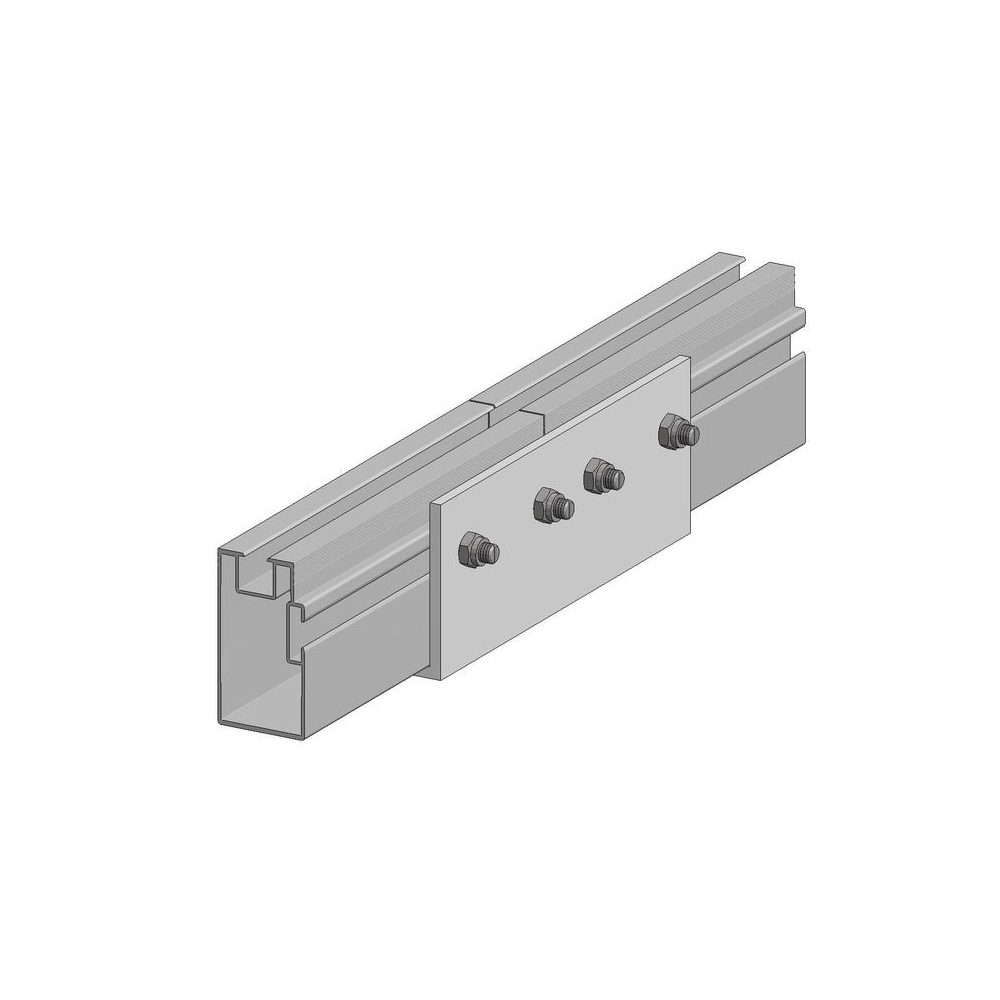 Spojka hliníková Woodplastic Al k nosiči výšky 75 mm