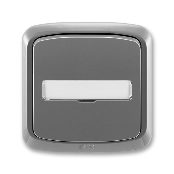 Tlačítko dvojité kompletní řazení 1/0+1/0So ABB Tango kouřová šedá ABB