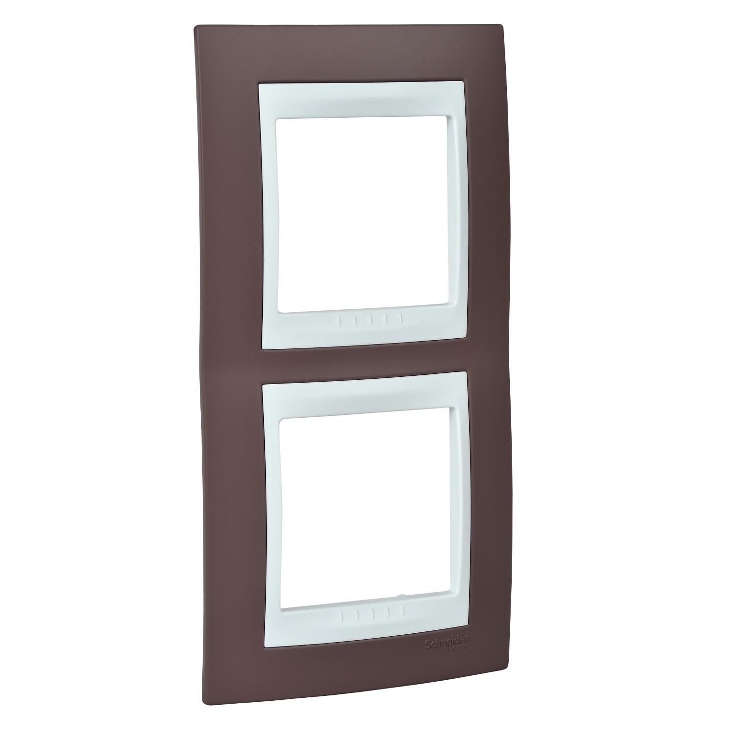 Rámeček Schneider Unica Plusdvojnásobný vertikální polar