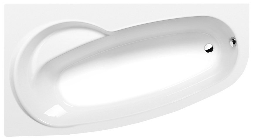 Vana akrylátová Polysan Naos L 180×100 cm levá POLYSAN