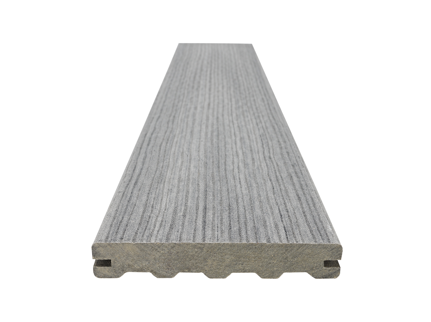 Prkno terasové Woodplastic FOREST PLUS PREMIUM inox 22×137×4000 mm WOODPLASTIC