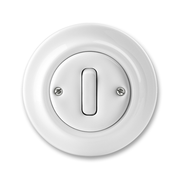 Přepínač křížový řazení 7 ABB Decento bílá ABB