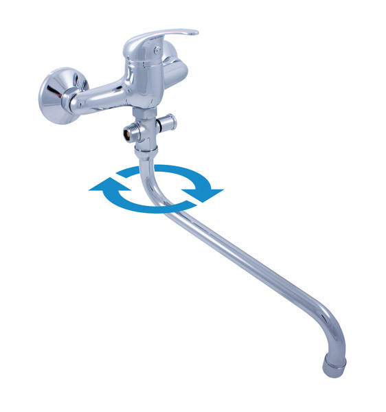 Baterie paneláková RAV-Slezák Sázava SA056.0 100 mm chrom SLEZAK - RAV CZ