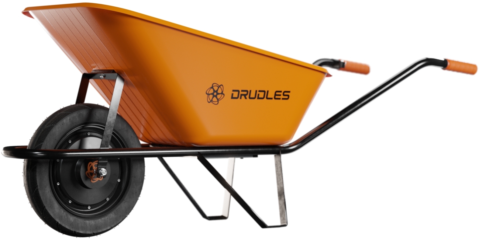 Kolečko elektrické s plastovou korbou Drudles EKP-V1-D Drudles