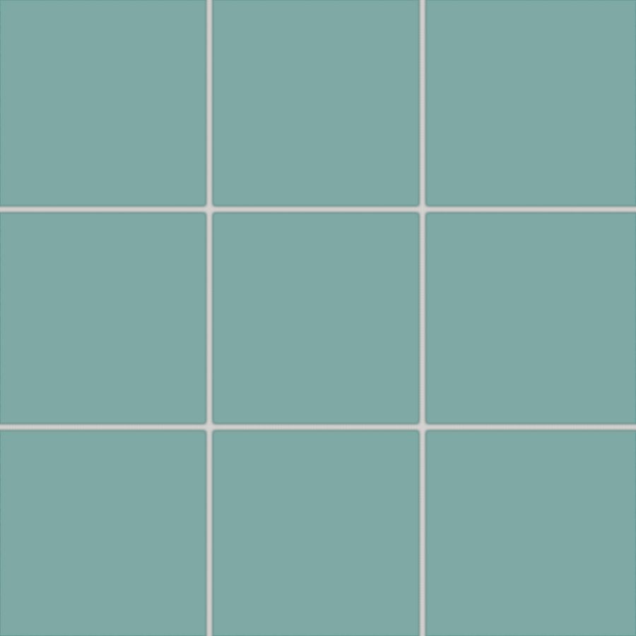 Dlažba Rako Color Two 10×10 cm tyrkysová matná GRS0K667 RAKO