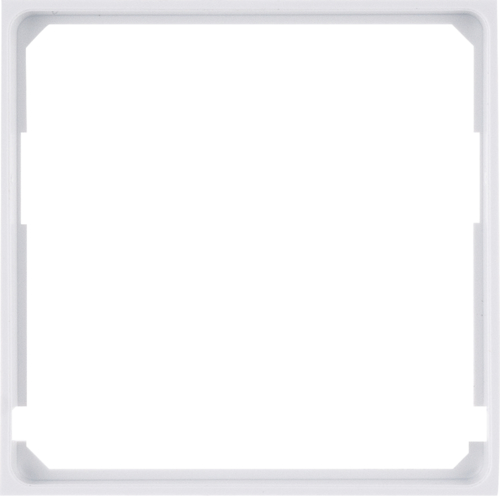 Mezirámeček pro středové desky Hager Lumina bílá HAGER