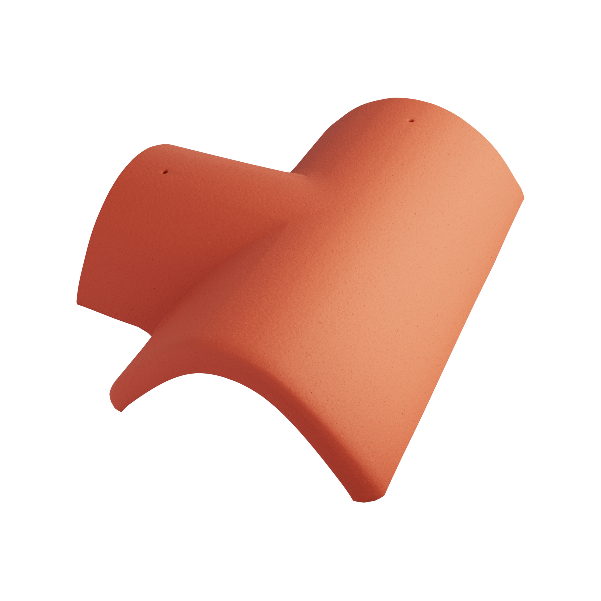 Hřebenáč rozdělovací T Betonpres Optimal levý úzký 205 cihlově červený BETONPRES