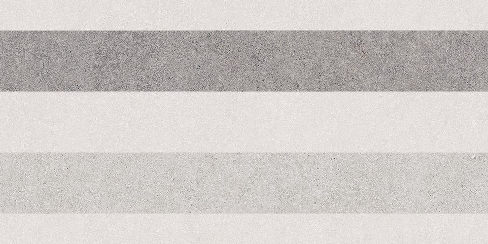 Dekor Rako Block 30×60 cm světle šedá matná WARVK780