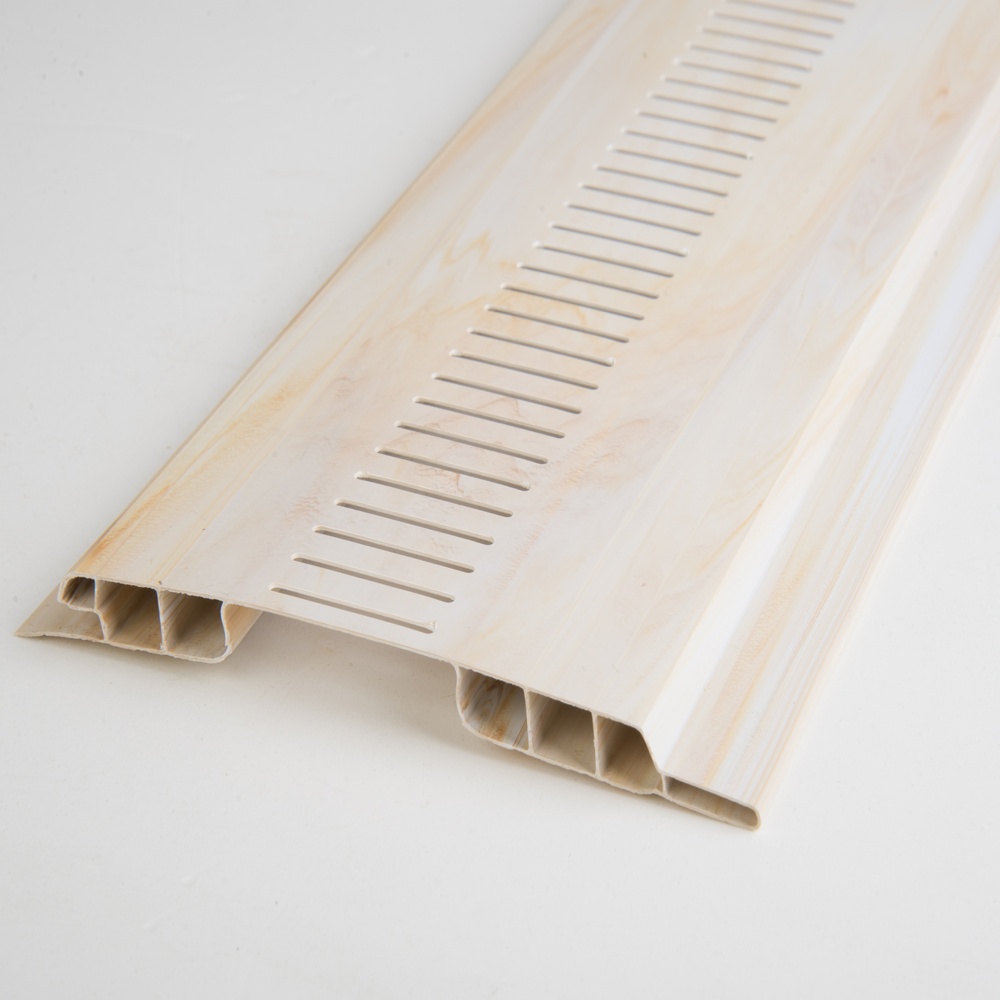 Profil ventilační plastový hnědý melír 100x9×3000 mm HOPA CZ