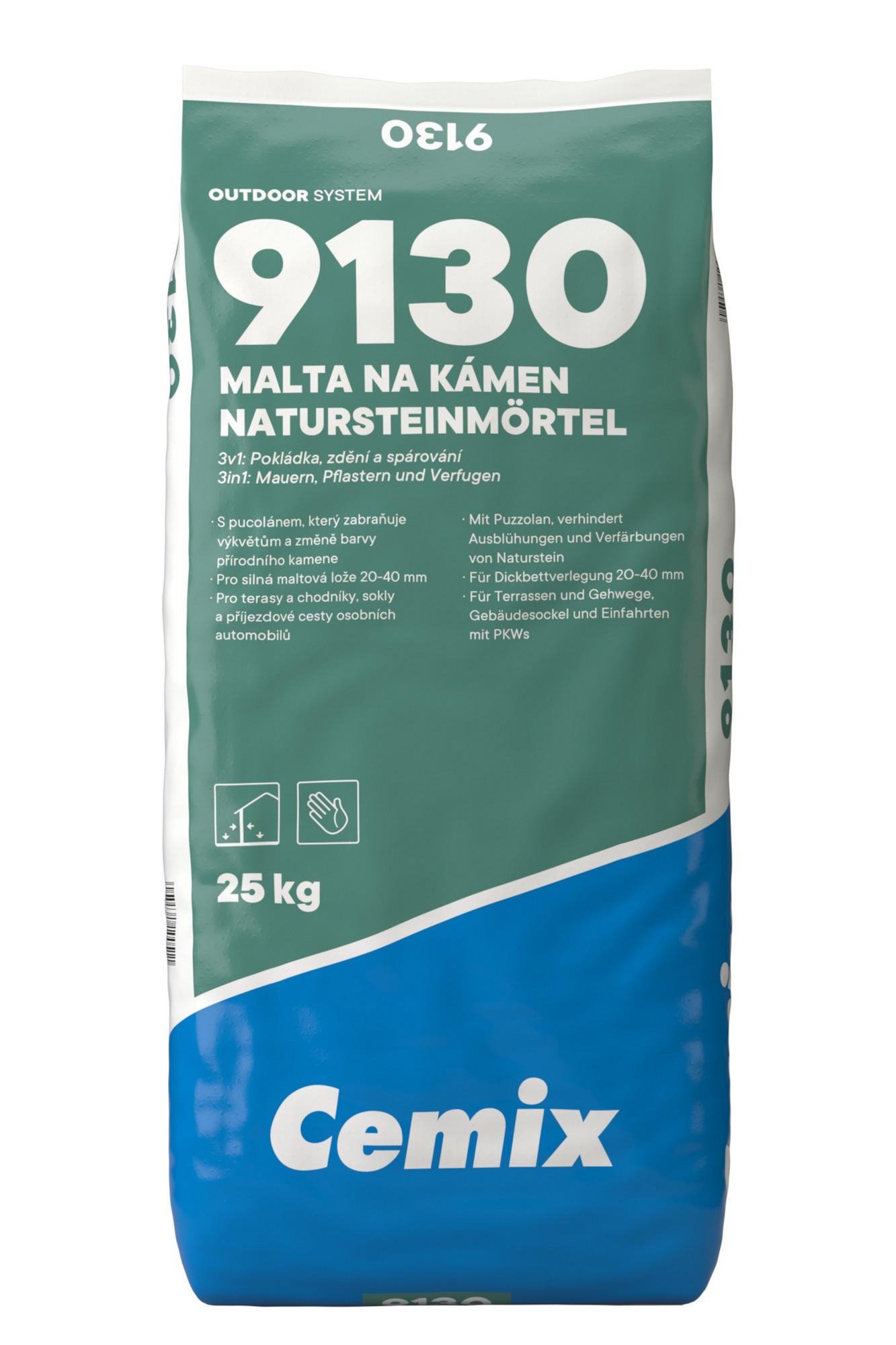 Malta na kámen Cemix 9130 25 kg Cemix