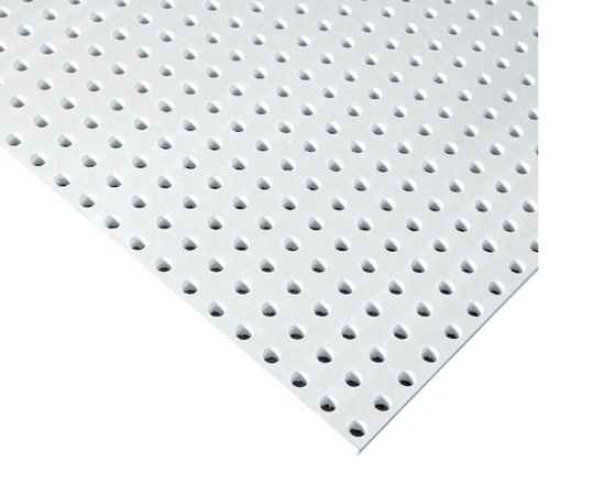 Deska perforovaná Rigips Rigiton RL 12-25 1 200×2 000 mm bílá