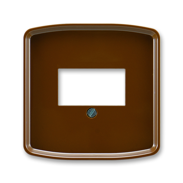 Kryt zásuvka komunikační/reproduktorová ABB Tango hnědá ABB