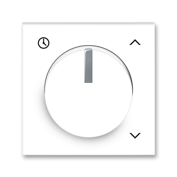 Kryt spínač žaluziový komfortní otočný ABB Neo bílá
