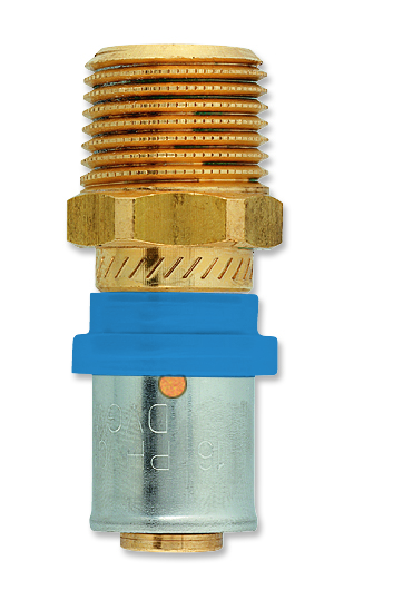 Přechod Pipelife Radopress 32×1" vnější závit