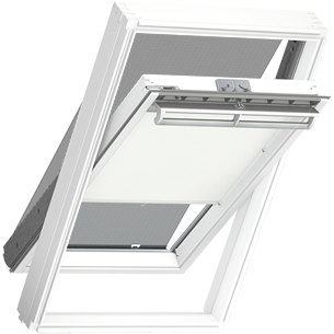 Venkovní markýza + Zastiňovací roleta s háčky Velux ROP 1086 MK00