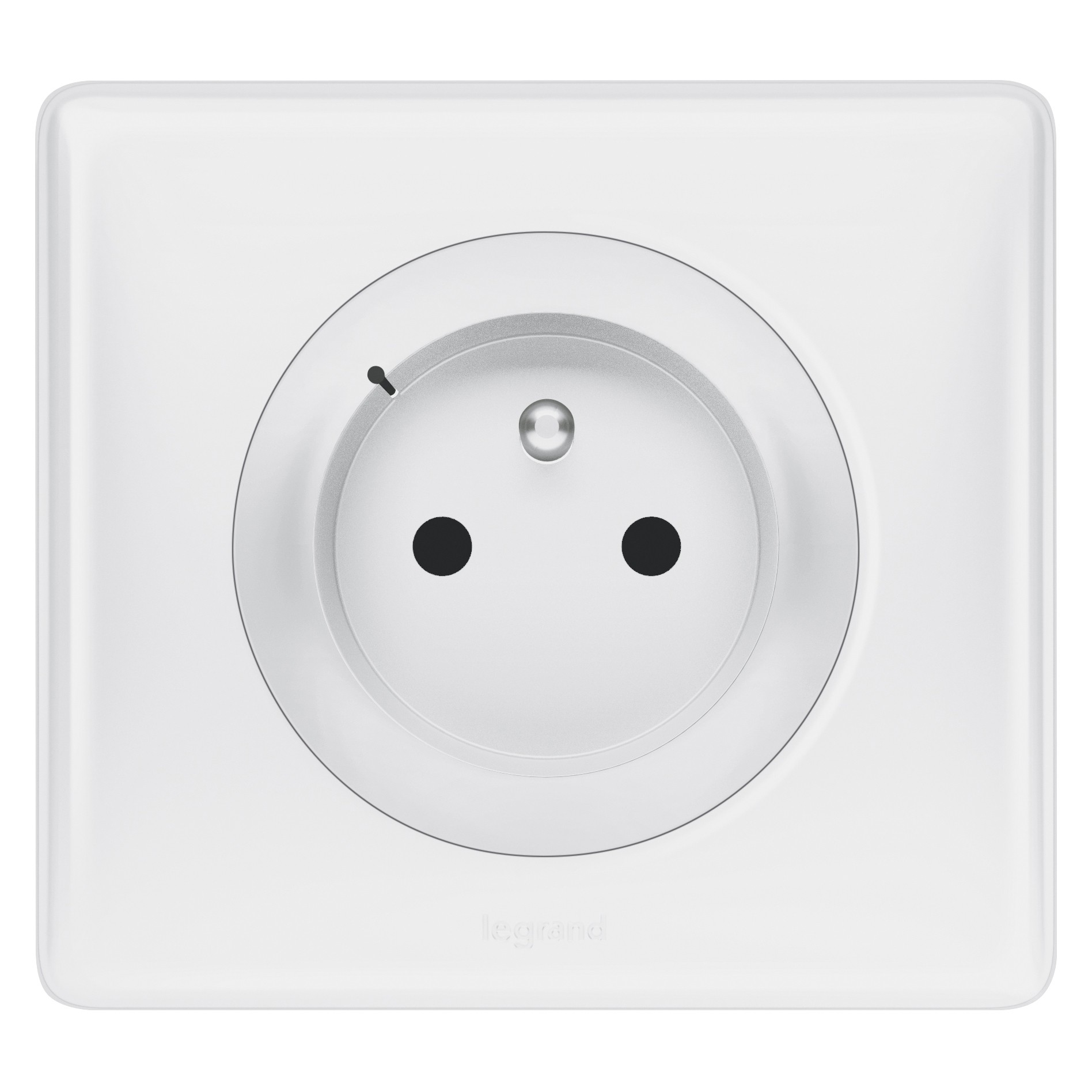 Zásuvka jednonásobná NETATMO Céliane bílá Legrand