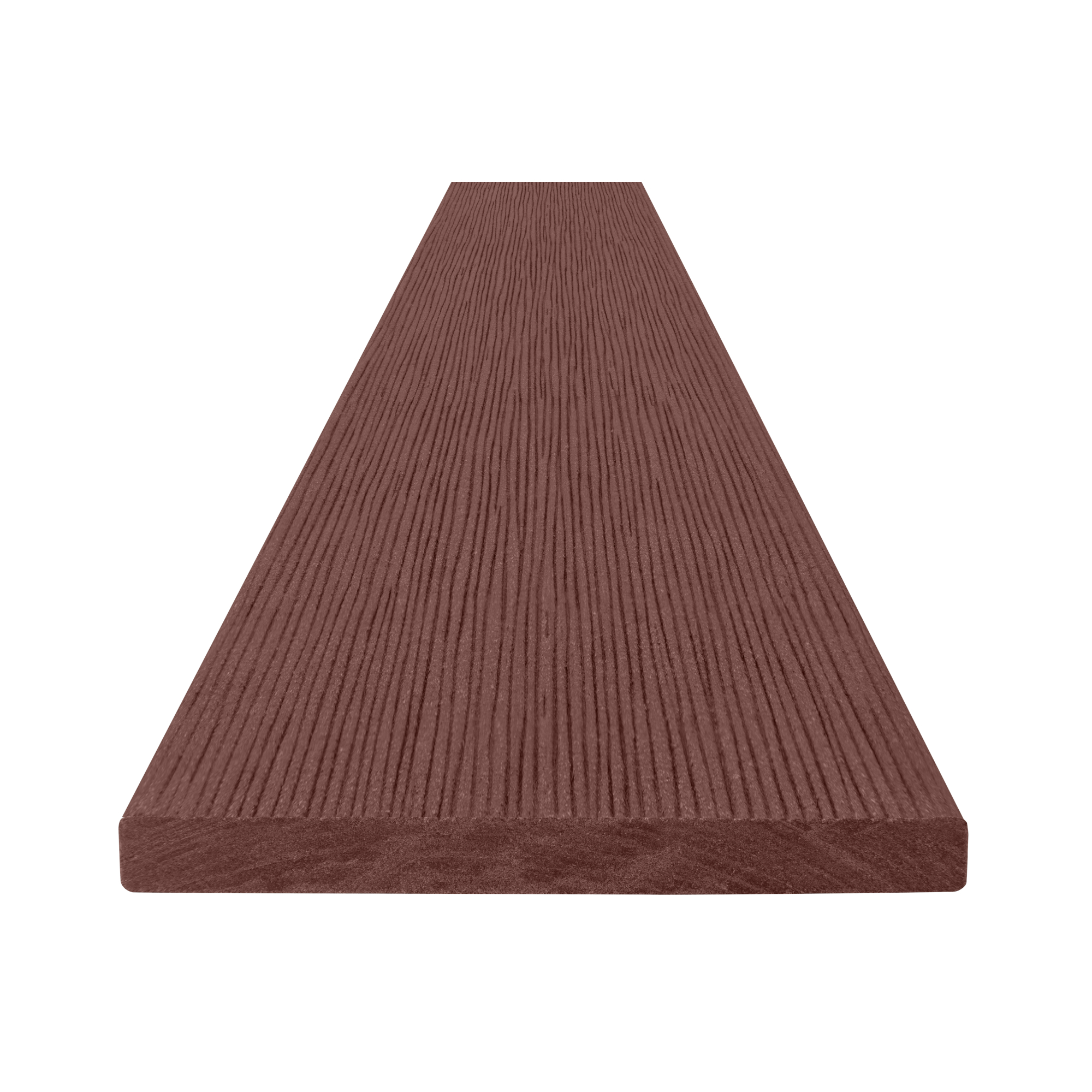 Lišta zakončovací Woodplastic FOREST/RUSTIC palisander 120×11×3000 mm WOODPLASTIC