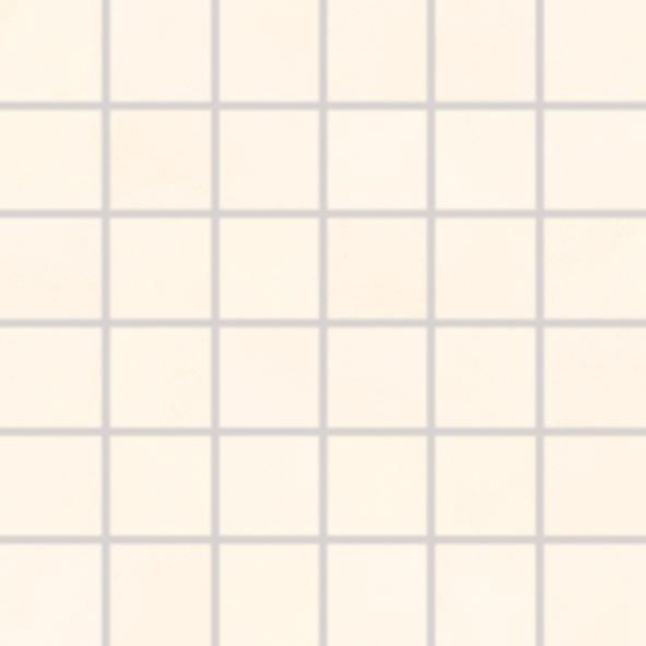 Mozaika Rako Extra 5×5 cm (set 30×30 cm) slonová kost WDM05720 RAKO