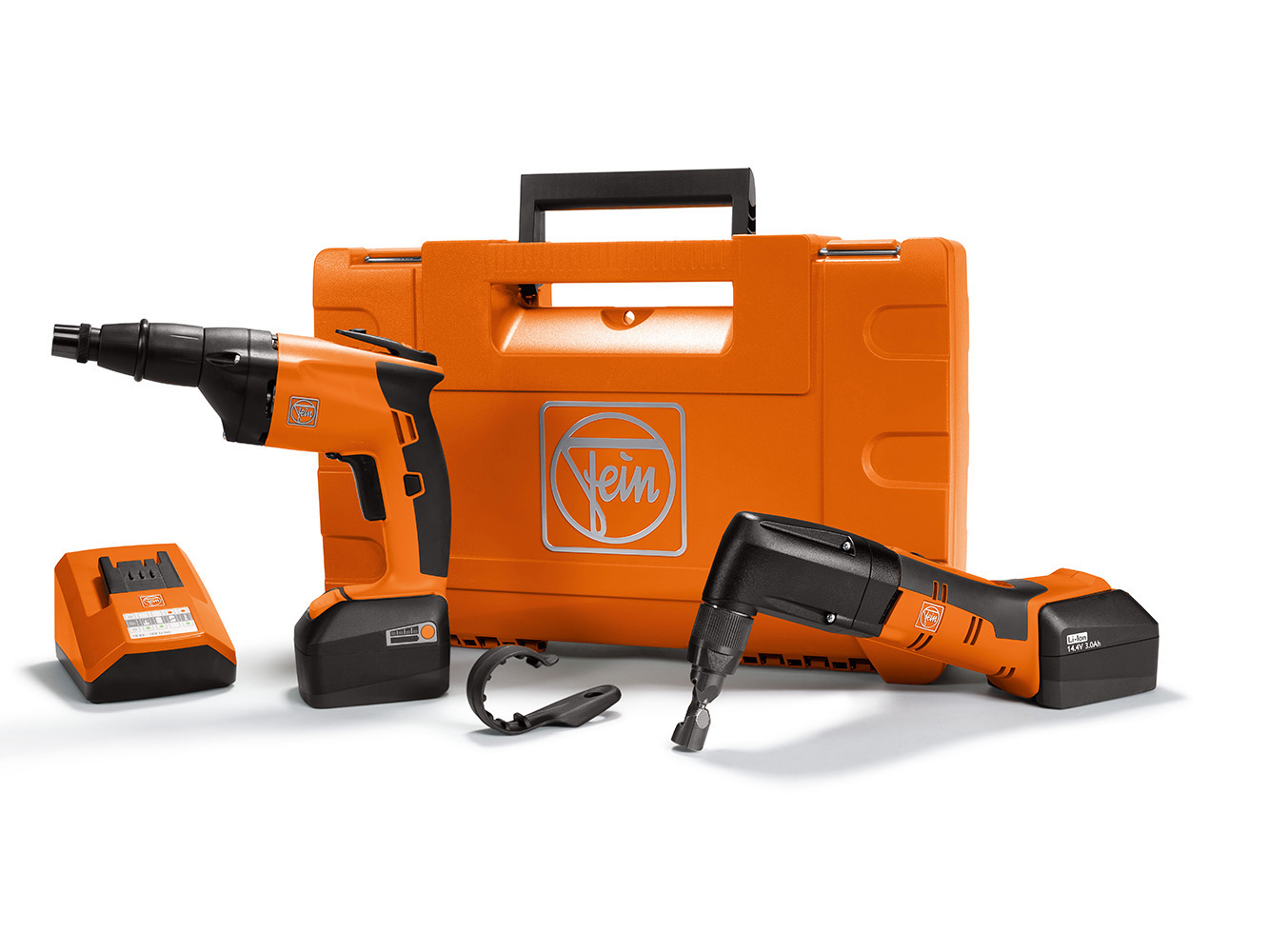 Prostřihávač + vrtací šroubovák AKU FEIN ABLK+ASCS FEIN