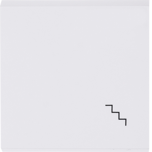 Kryt spínač jednoduchý Hager Lumina Schody bílá HAGER