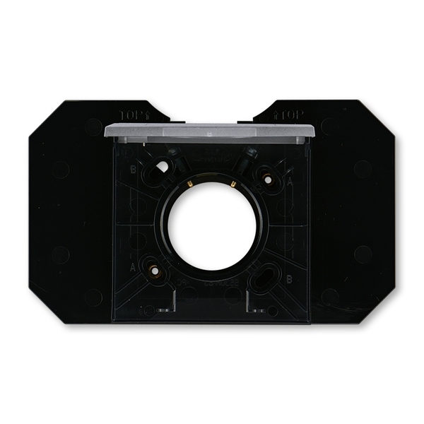 Zásuvka centrálního vysavače ABB Levit ocelová