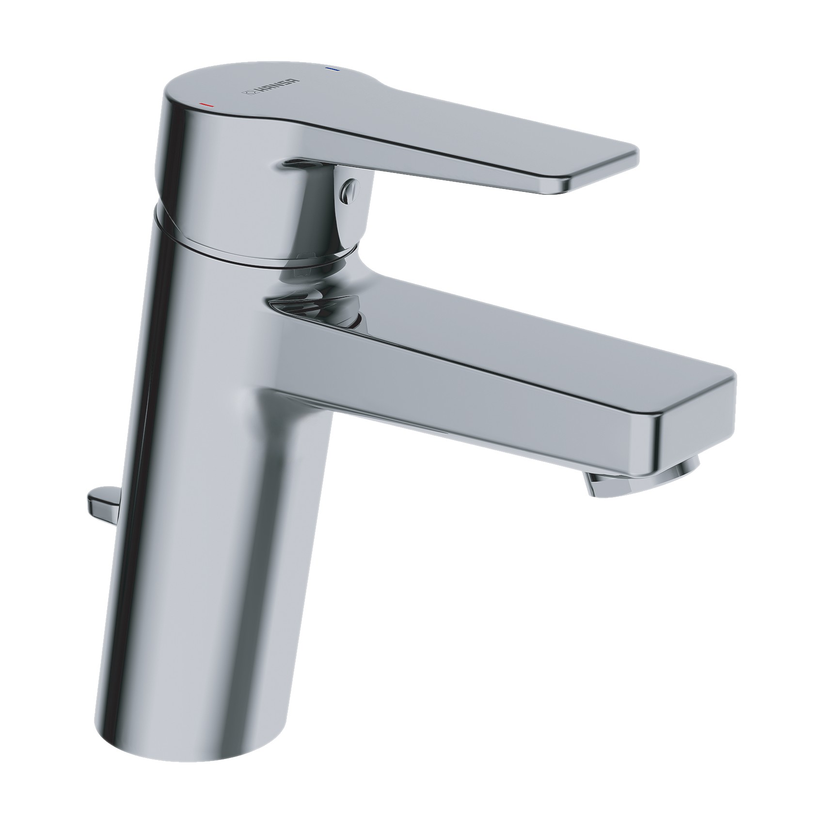 Baterie umyvadlová stojánková Hansa TWIST XL 09012283 s výpustí chrom HANSA