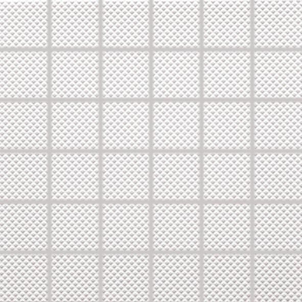 Mozaika Rako Color Two 5×5 cm (set 30×30 cm) bílá matná GRS05623 RAKO