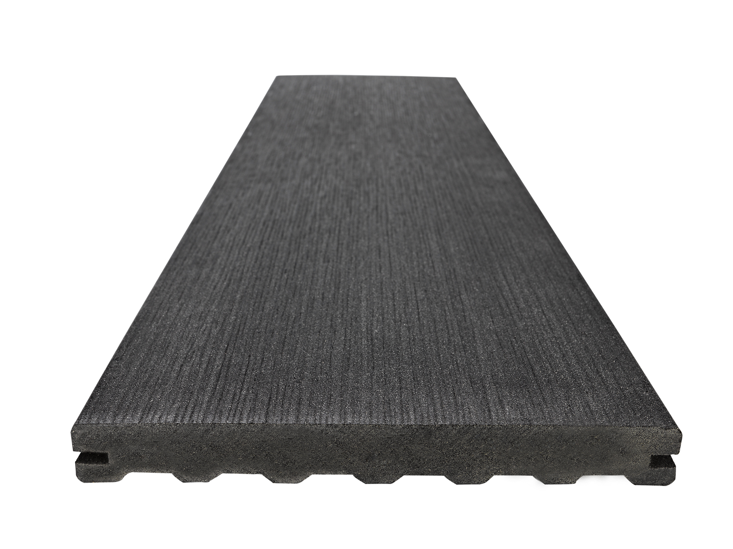 Prkno terasové Woodplastic RUSTIC MAX eben 22×195×4000 mm WOODPLASTIC