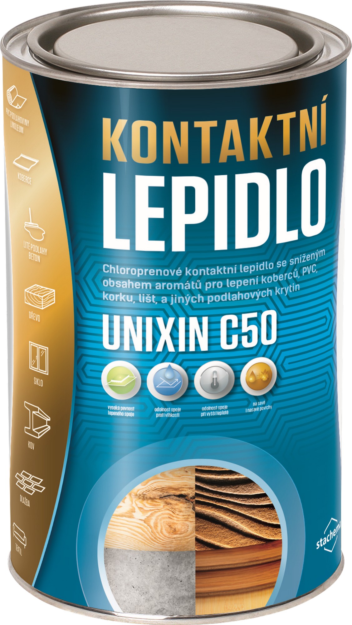 Lepidlo rozpouštědlové Stachema UNIXIN C50