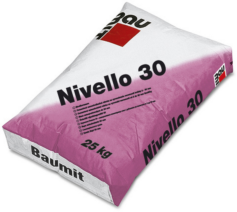 Hmota samonivelační Baumit Nivello 30 25 kg BAUMIT