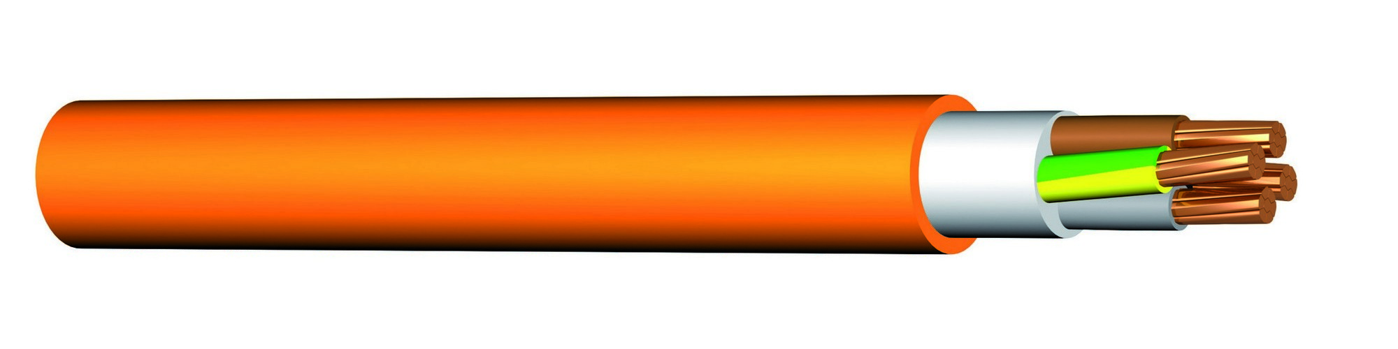 Kabel bezhalogenový Prakab PRAFlaSafe X -O 3× 1