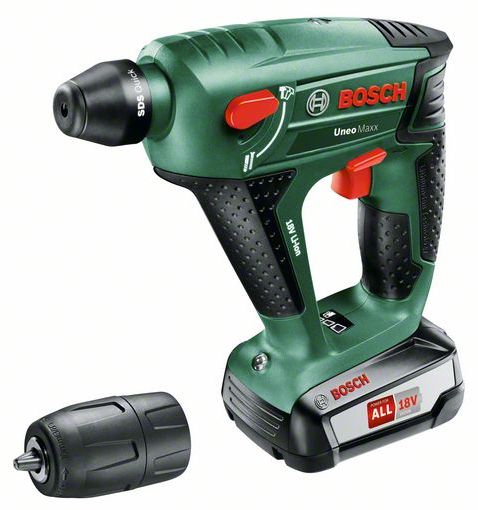 Kladivo vrtací AKU Bosch Uneo Maxx (1× AKU) BOSCH