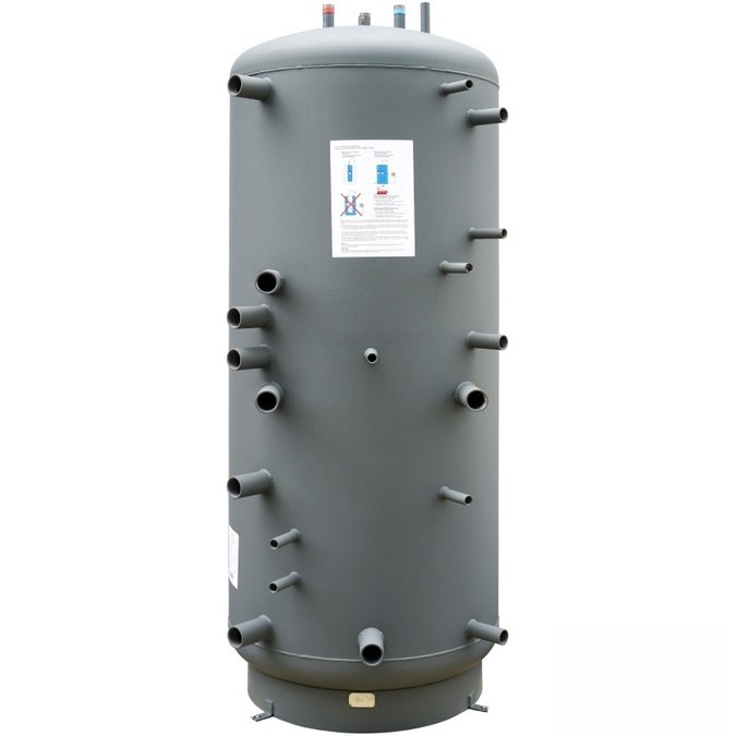 Nádrž akumulační kombinovaná Regulus DUO 750/200 N P s ohřevem TV bez izolace 19141 REGULUS