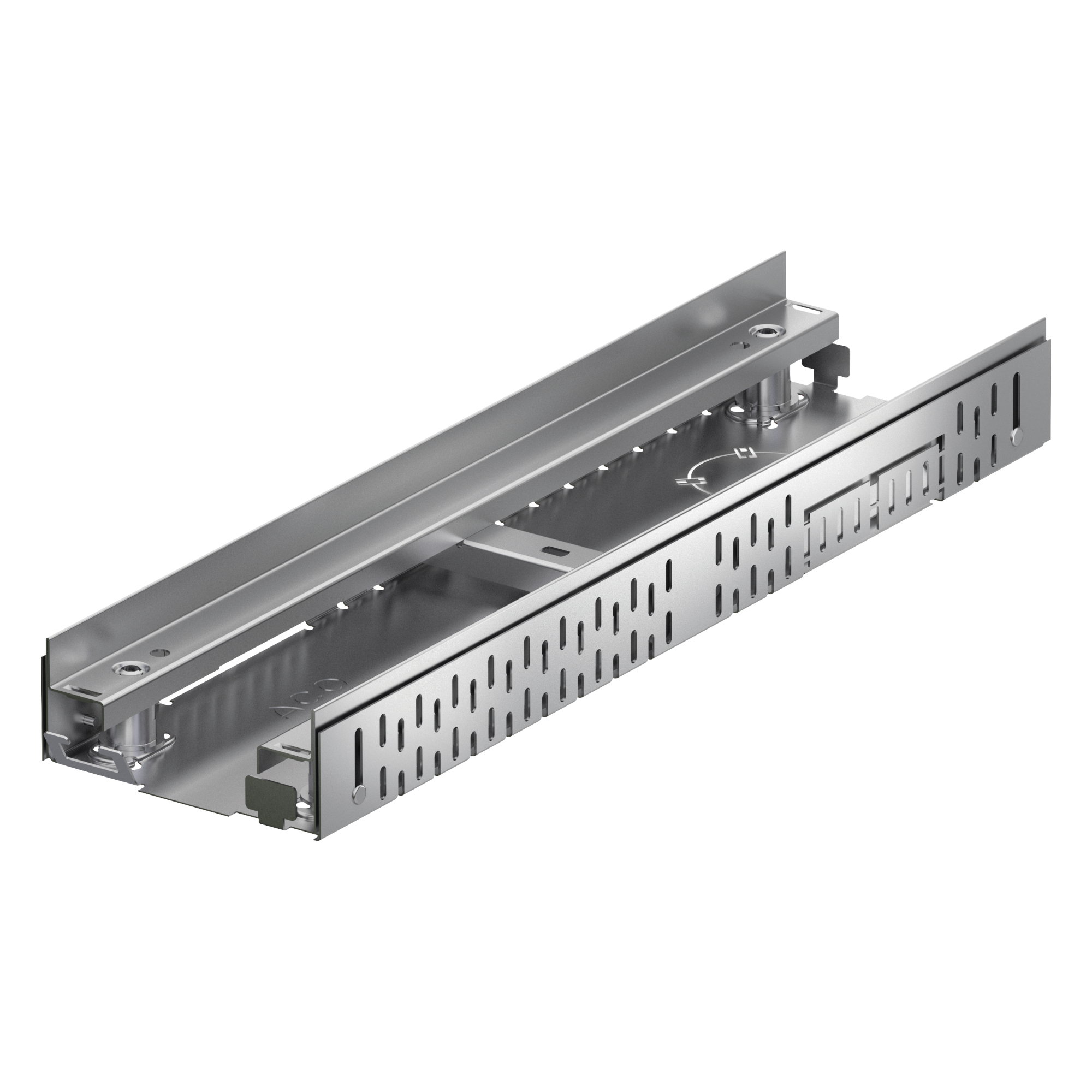 Žlab fasádní a terasový ACO Profiline 130 pozink 0