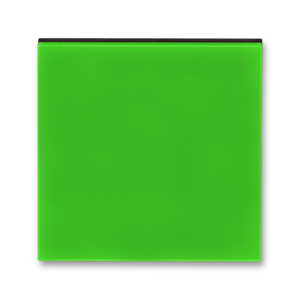 Kryt stmívač s průzorem ABB Levit zelená