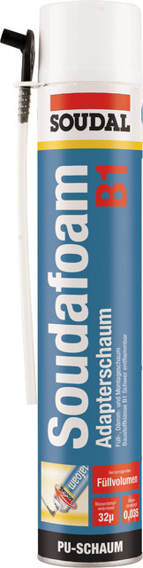 Pěna montážní Soudal SOUDAFOAM B1 750 ml Soudal