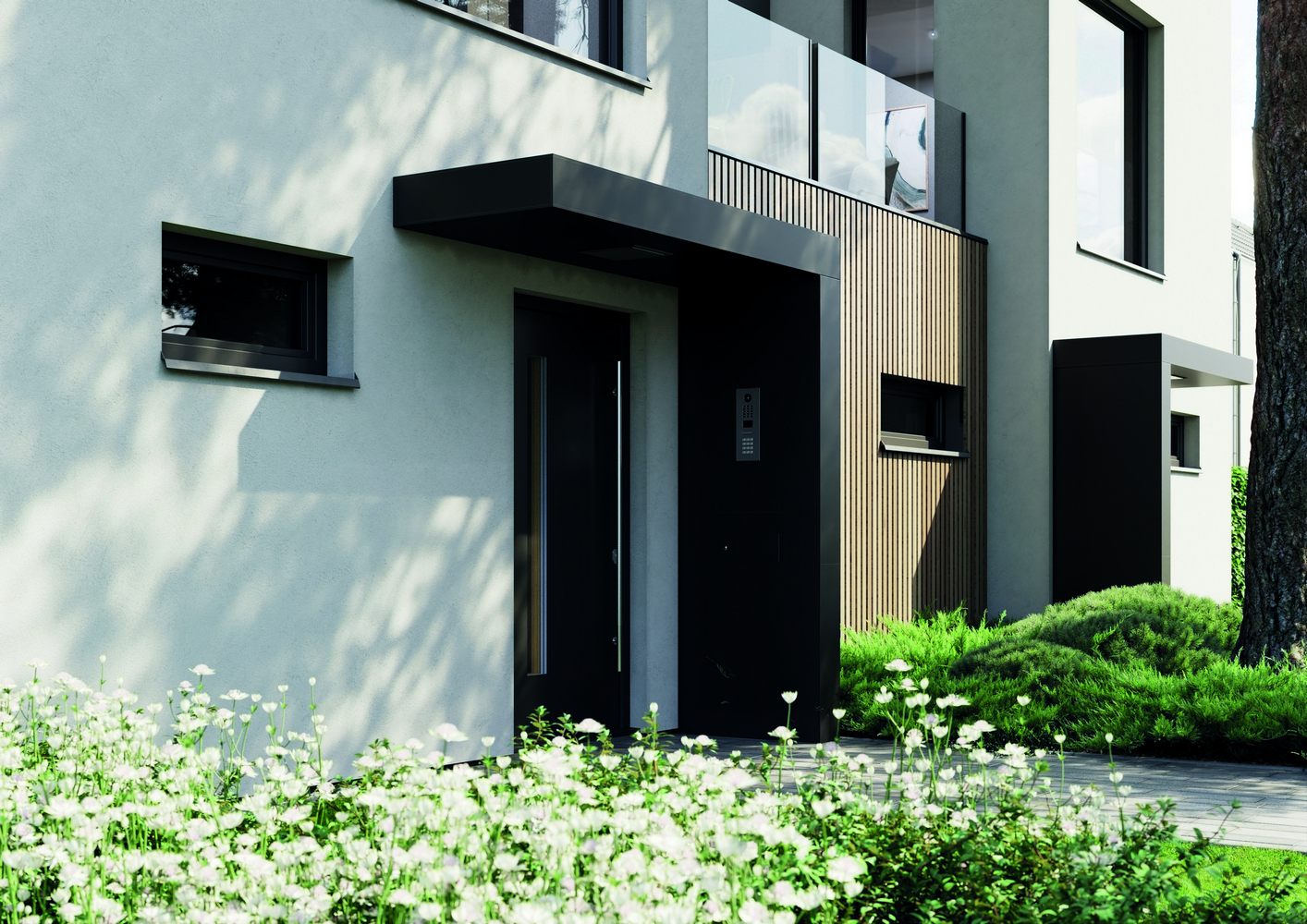 Stříška JAP Liberty Roofy 1700×800×2550 mm RAL 7016