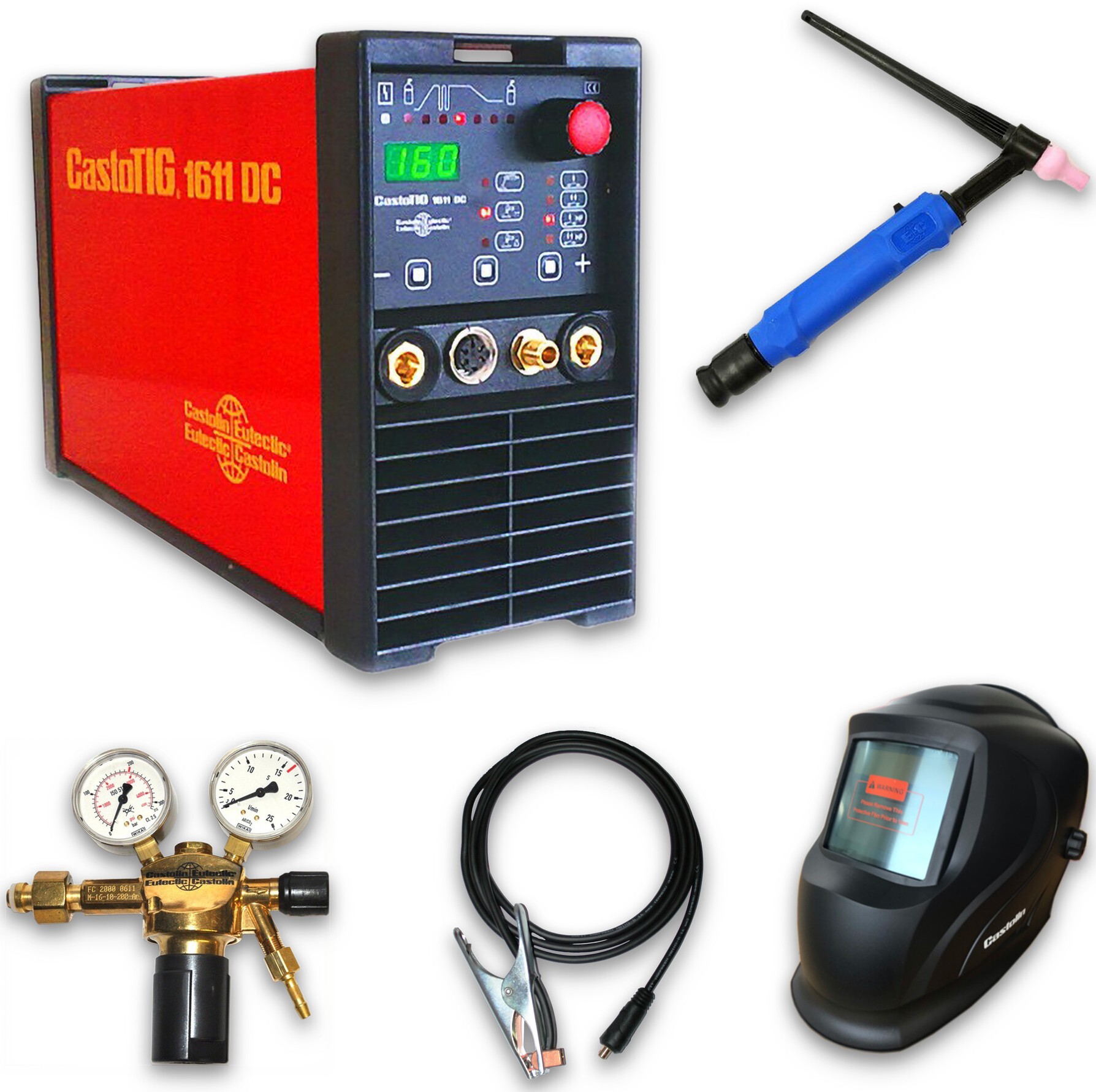 Zařízení svařovací SET 14 Castolin CastoTIG 1611 DC Castolin