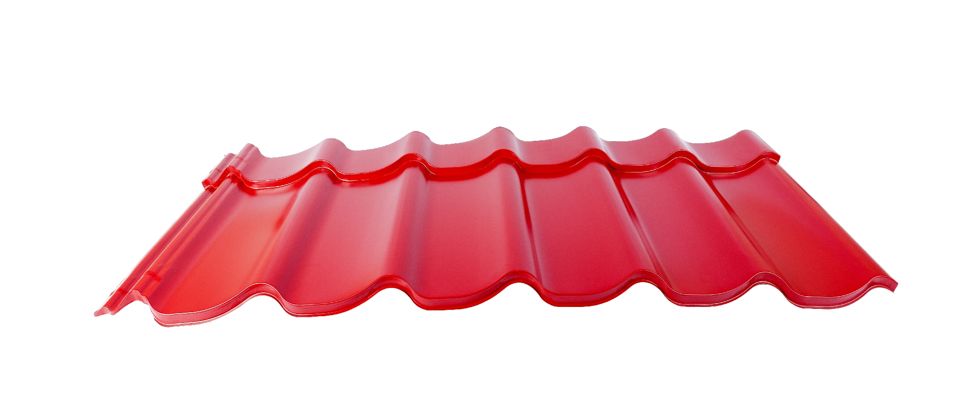 Krytina plechová MAXIDEK SP 25 2R216 červená DEKMETAL