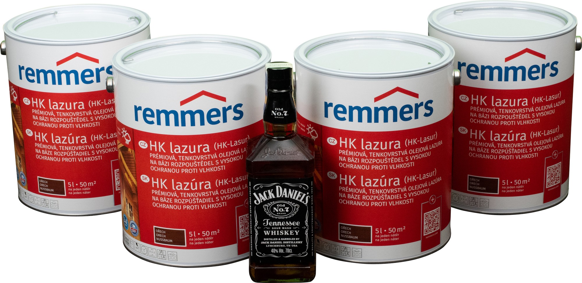 Lazura tenkovrstvá HK lazura Multipack nussbaum