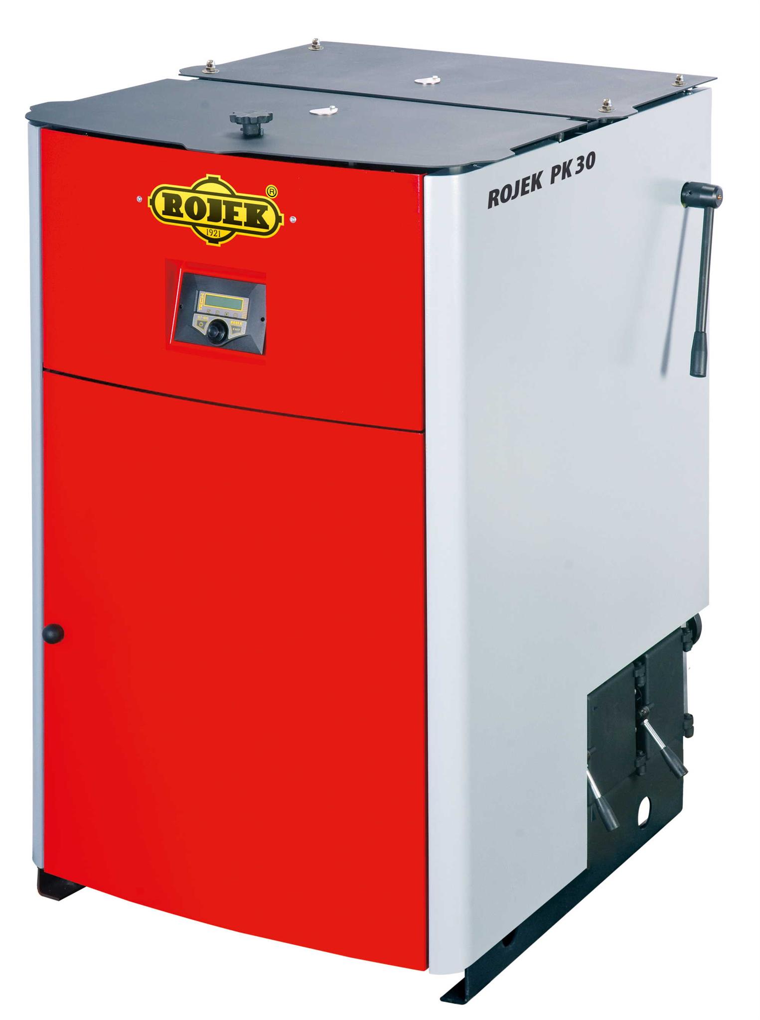 Kotel pyrolytický Rojek PK 30 na dřevo ROJEK