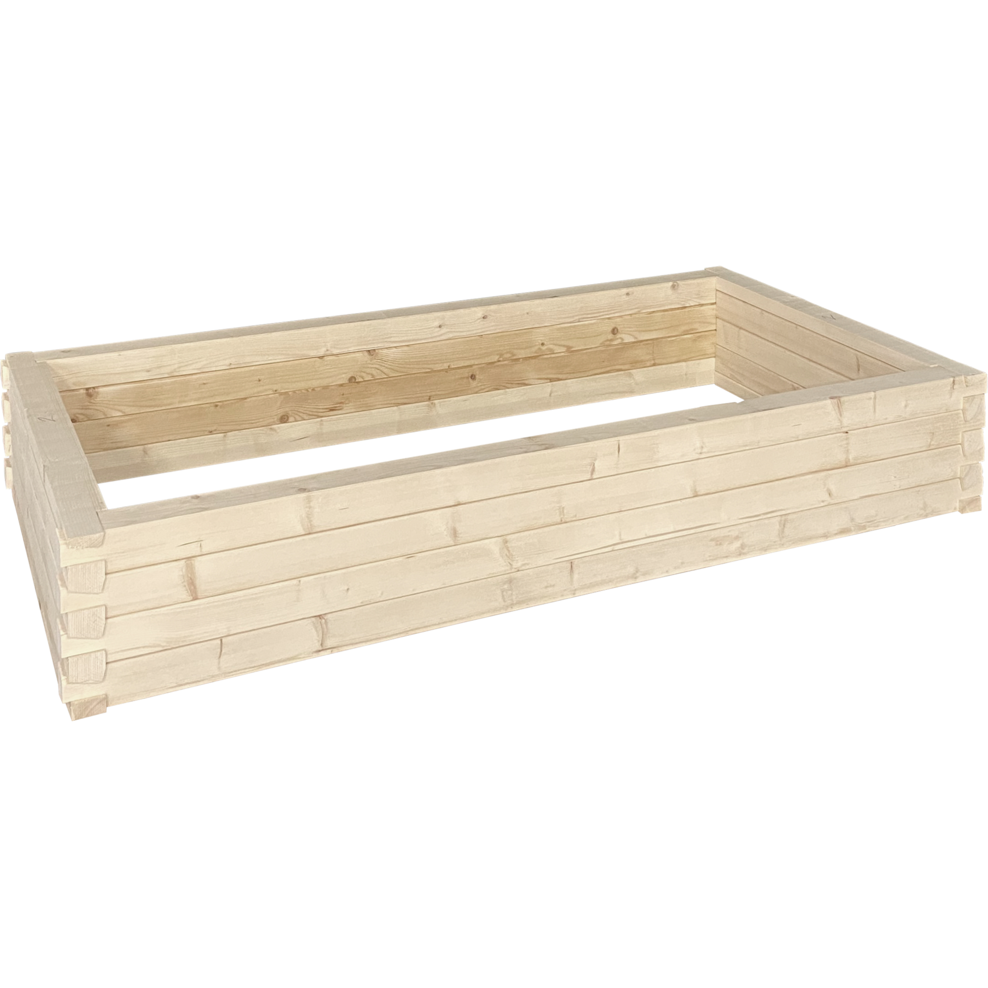 Záhon roubený 2000×1000×320 mm DEKWOOD