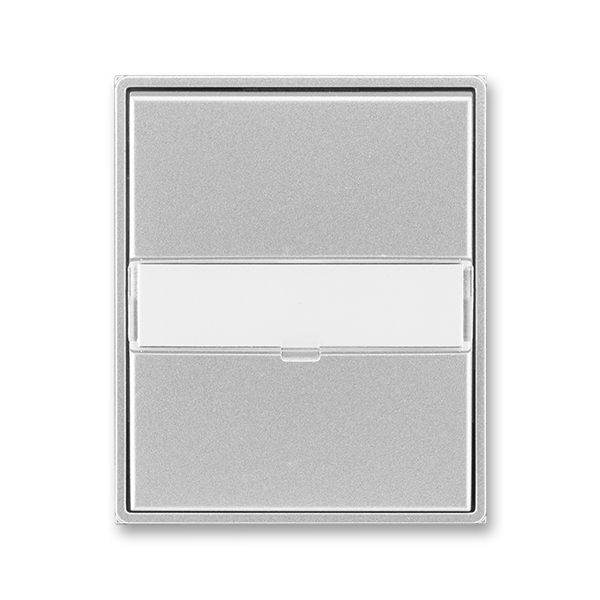 Kryt spínač jednoduchý s popisovým polem ABB Time titanová ABB