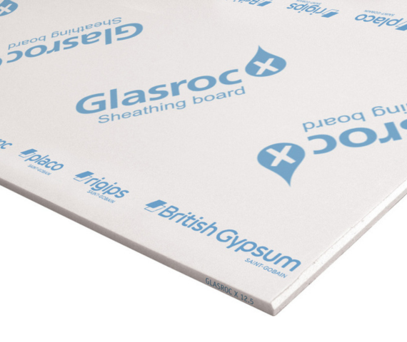 Deska sádrová protipožární Rigips Glasroc X 1 250×2 000 mm