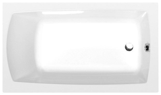 Vana akrylátová Polysan Lily 120×70 cm POLYSAN