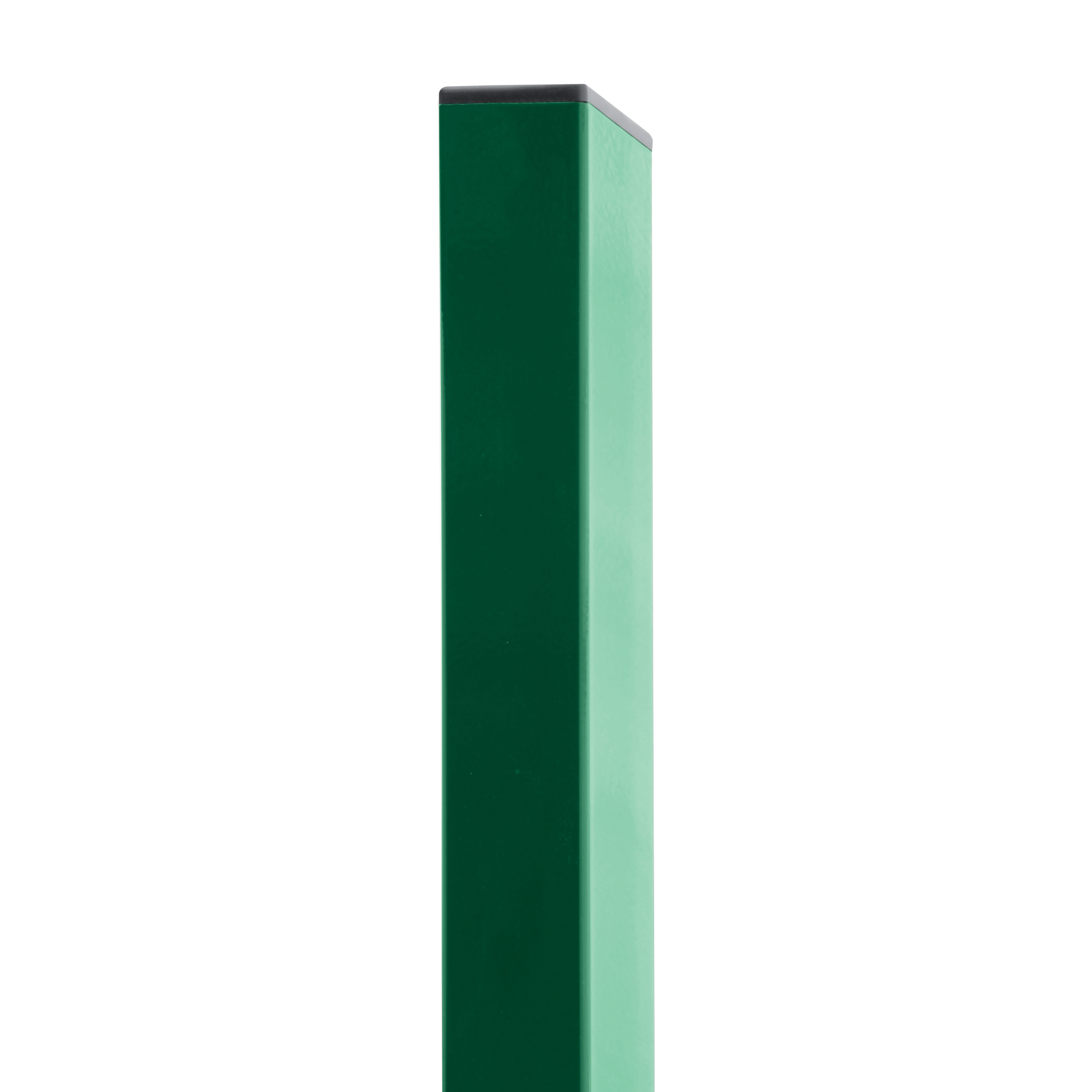 Sloupek čtyřhranný Pilodel Zn +PVC zelený průměr 60×40 mm výška 3