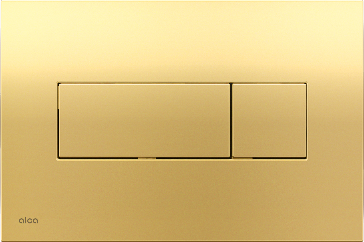 Tlačítko ovládací Alca M375 zlatá ALCADRAIN
