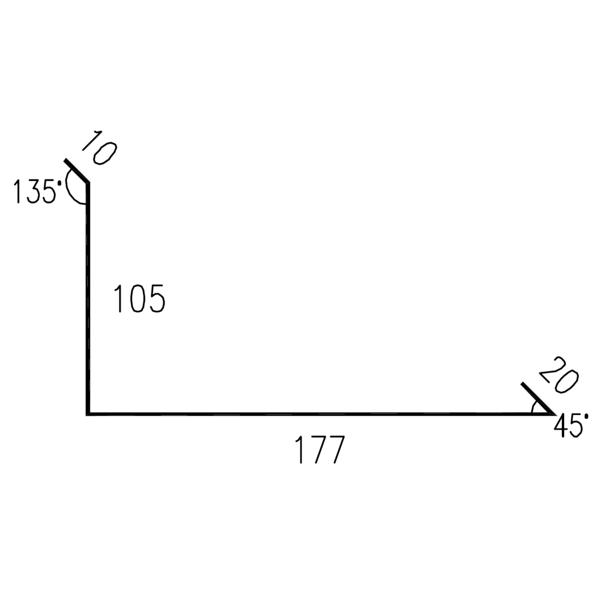 Lemování ke zdi MAXIDEK SP 25 2N156 černá černá DEKMETAL